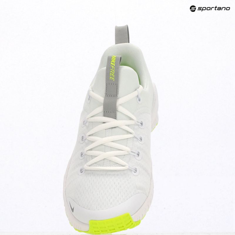 Жіноче тренувальне взуття Nike Free Metcon 6 white/volt/metallic silver 10