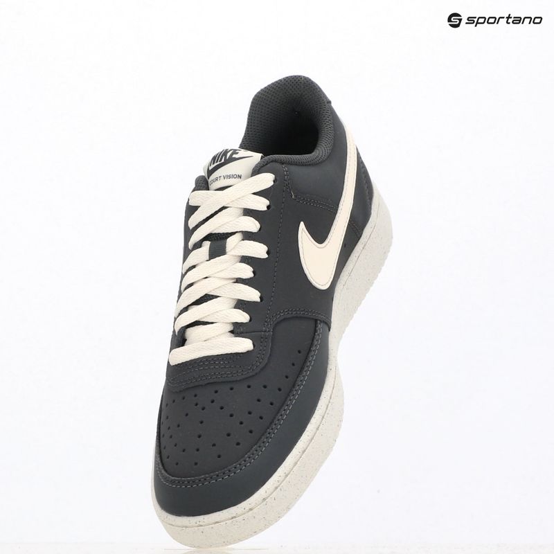 Кросівки чоловічі Nike Court Vision Low Premium anthracite/pale ivory 11