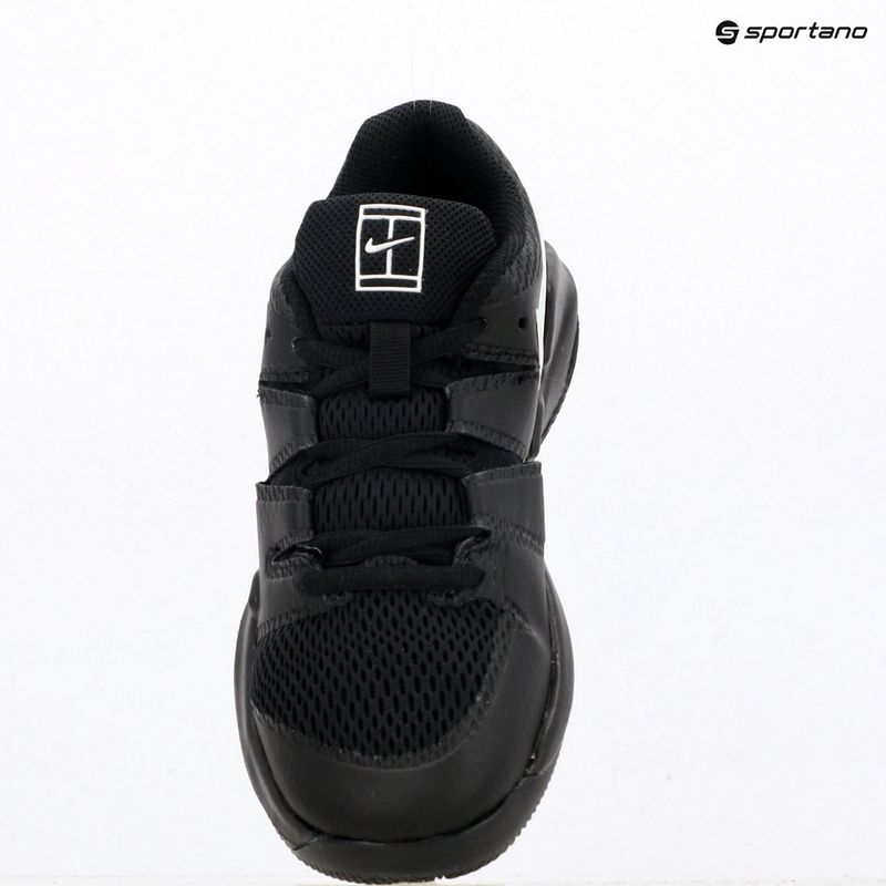 Кросівки тенісні дитячі Nike Court Vapor X Jr black/volt/white 11