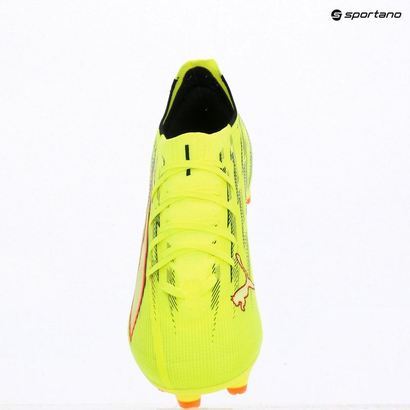 Кросівки футбольні PUMA Ultra 6 Match FG/AG yellow alert/puma black/glowing red/lime squeeze 10