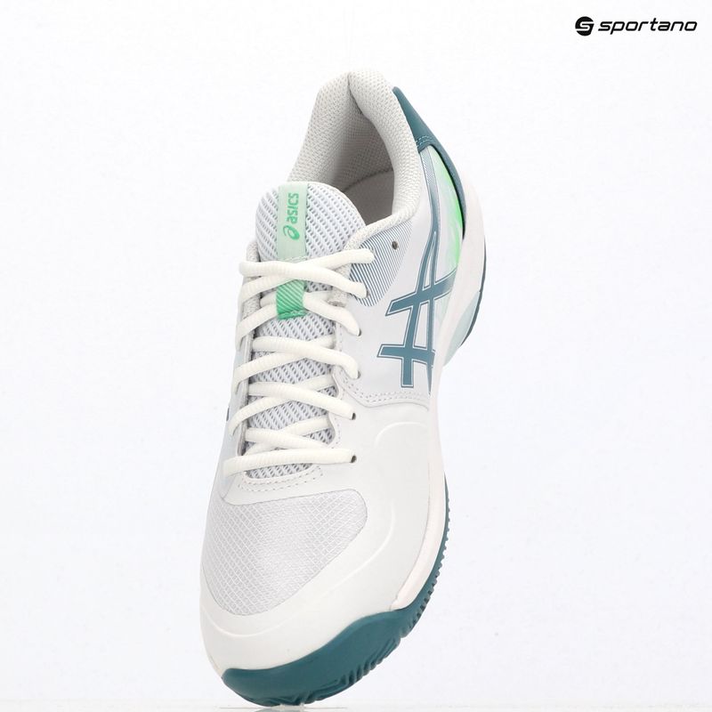Кросівки для паделю чоловічі Asics Game FF Padel white/misty pine 9
