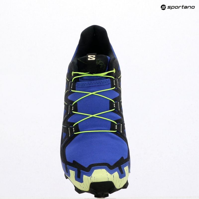 Кросівки для бігу чоловічі Salomon Speedcross 6 bluing/black/acid lime 10