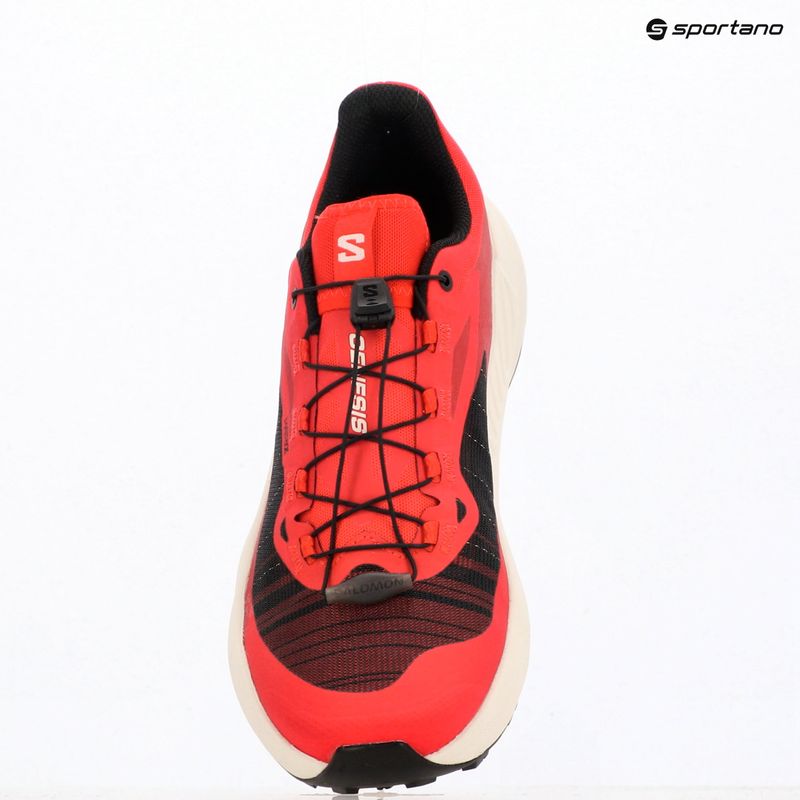 Чоловічі бігові кросівки Salomon Genesis fiery red/lava falls/black 12