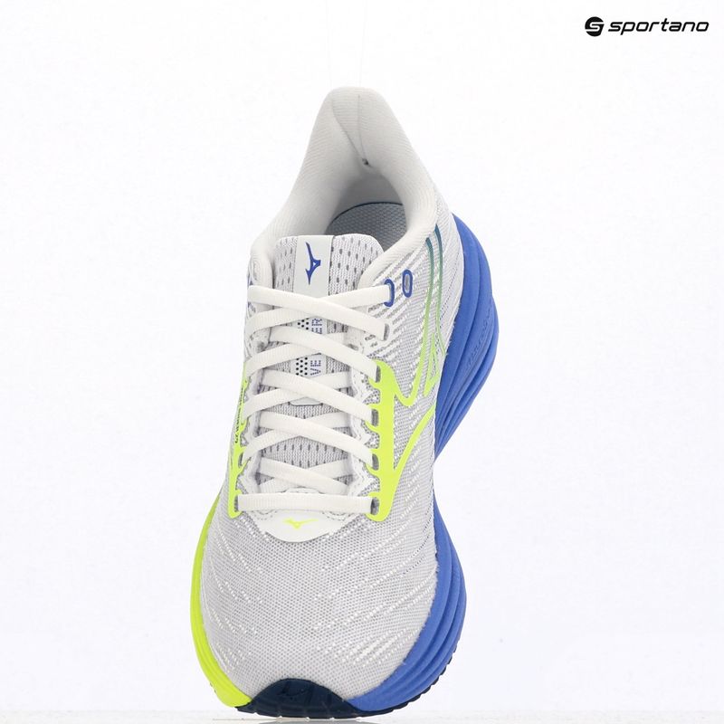 Кросівки для бігу жіночі Mizuno Wave Rider 29 white/lightning yellow/ultramarine 9