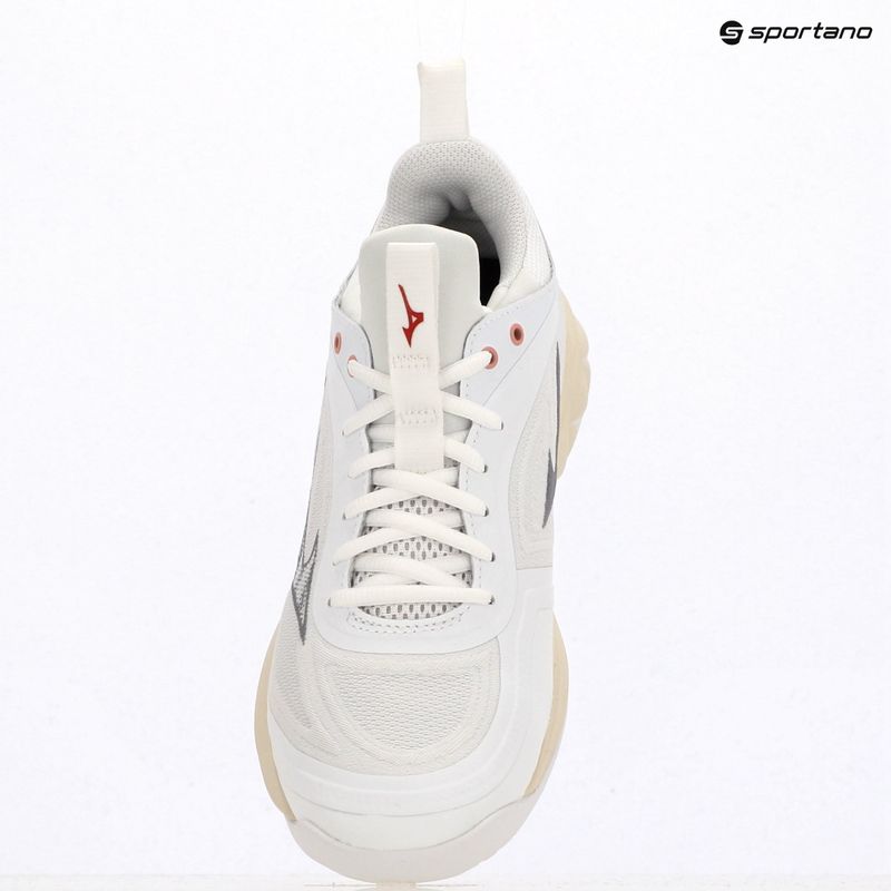 Кросівки волейбольні Mizuno Wave Luminous 3 white/rose elegance/lava falls 9