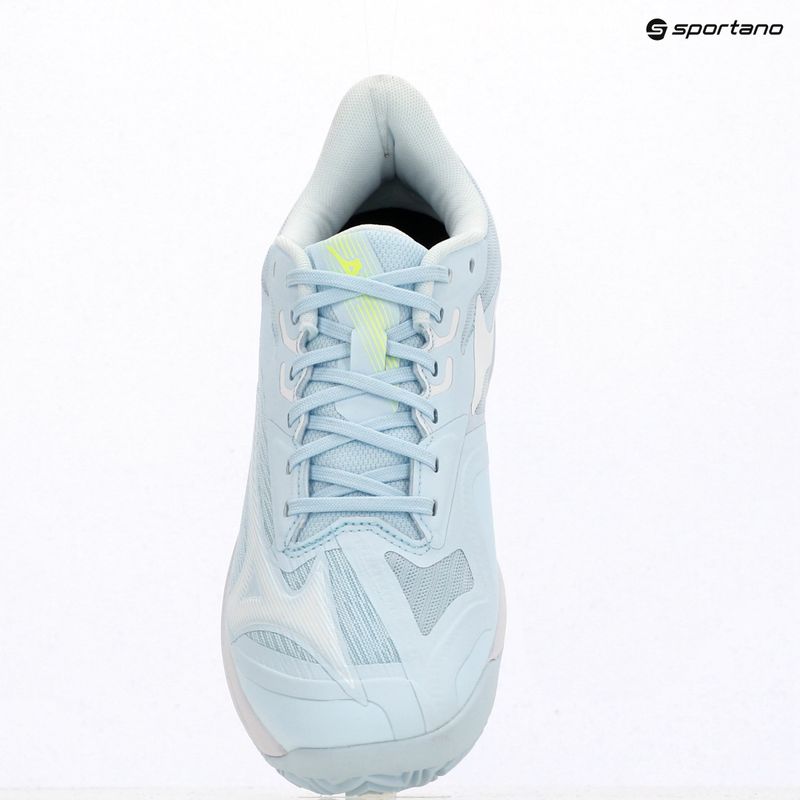 Кросівки тенісні жіночі Mizuno Wave Exceed Court CC W ice water/lightning yellow/anc 9