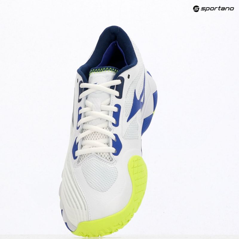 Кросівки тенісні Mizuno Wave Enforce Tour 2 CC white/dazzling blue/lightning 9