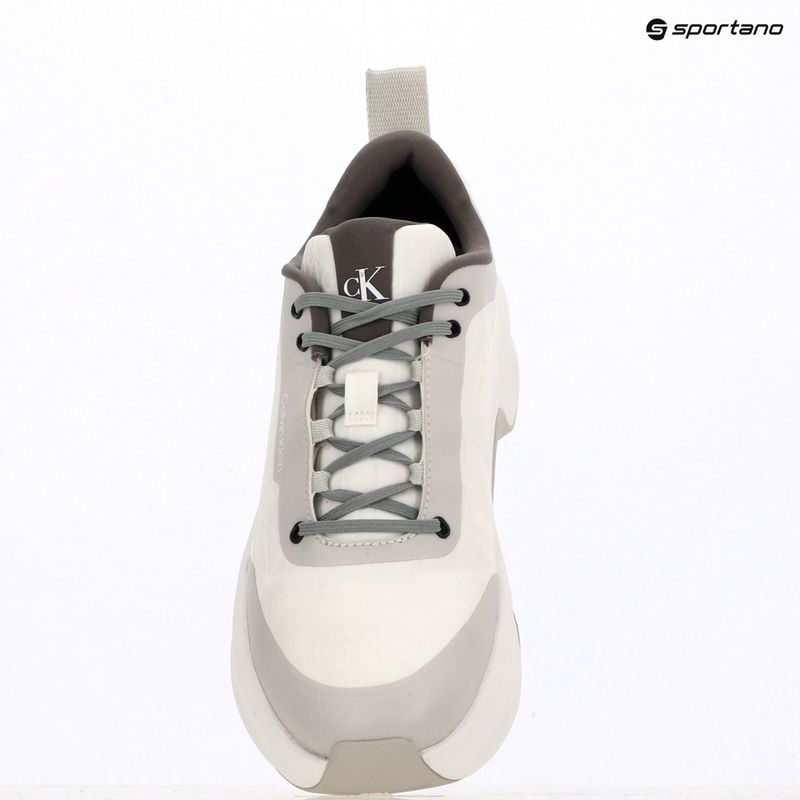 Кросівки чоловічі Calvin Klein Chunky Runner Laceup Mix Aop white/granite road/granite gray 9