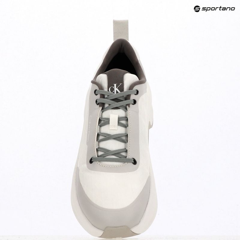 Кросівки жіночі Calvin Klein Chunky Runner Laceup Mix Aop white/granite road/granite gray 9