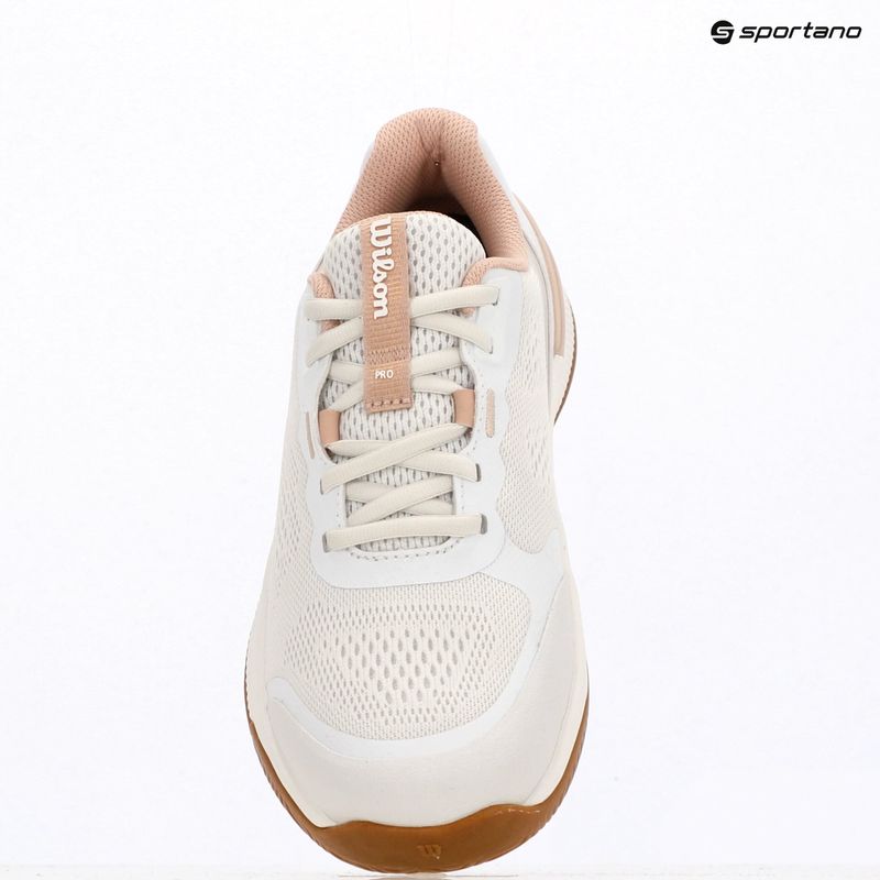Кросівки тенісні жіночі Wilson Intrigue Pro white/cameo rose/gum 19