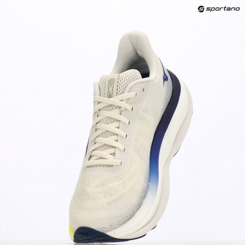 Кросівки для бігу чоловічі Mizuno Wave Sky 9 snow white/surf the web/lightning yellow 9