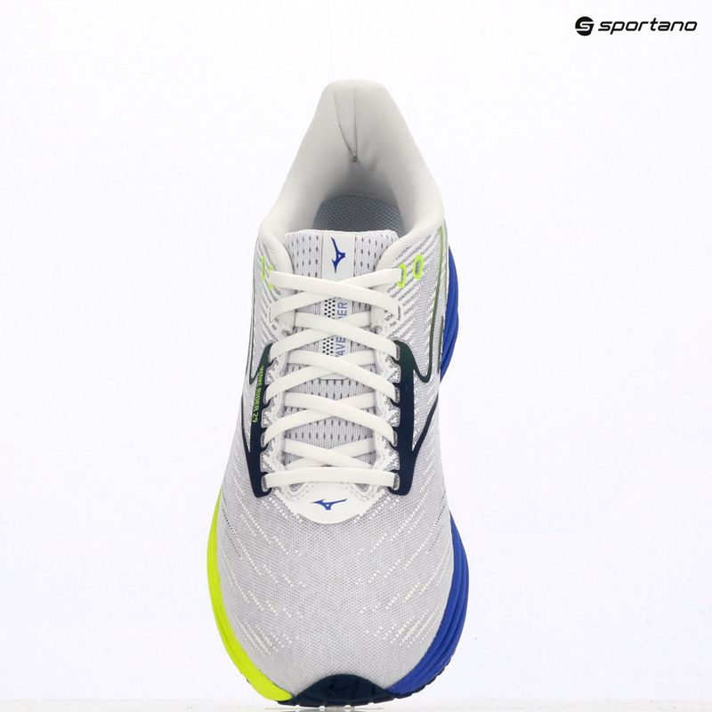 Кросівки для бігу чоловічі Mizuno Wave Rider 29 estate blue/white/lighning yellow 9