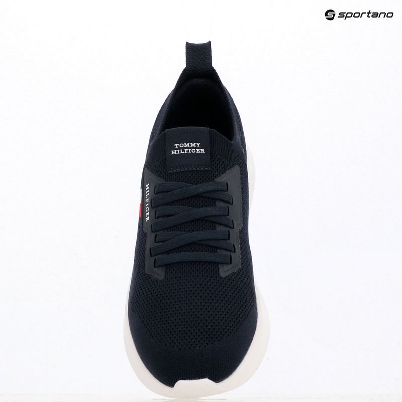 Кросівки чоловічі Tommy Hilfiger Lightweight Knitted Runner desert sky 9