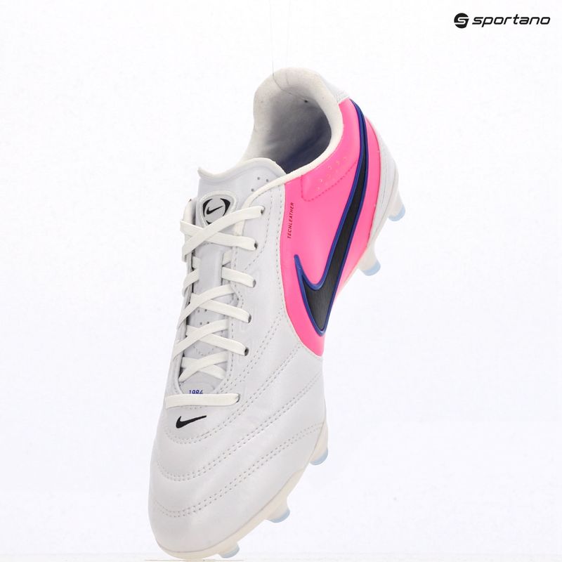 Кросівки футбольні чоловічі Nike Tiempo Ligera Pro FG white/racer blue/pink blast/black 16