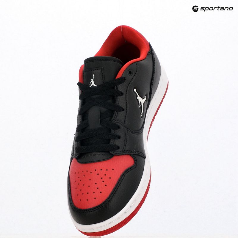 Кросівки чоловічі Nike Jordan Access Court Low black/gym red/white 9