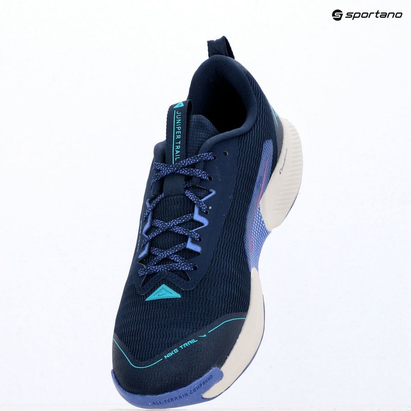 Кросівки для бігу чоловічі Nike Juniper Trail 3 midnight navy/sapphire/midnight navy 18