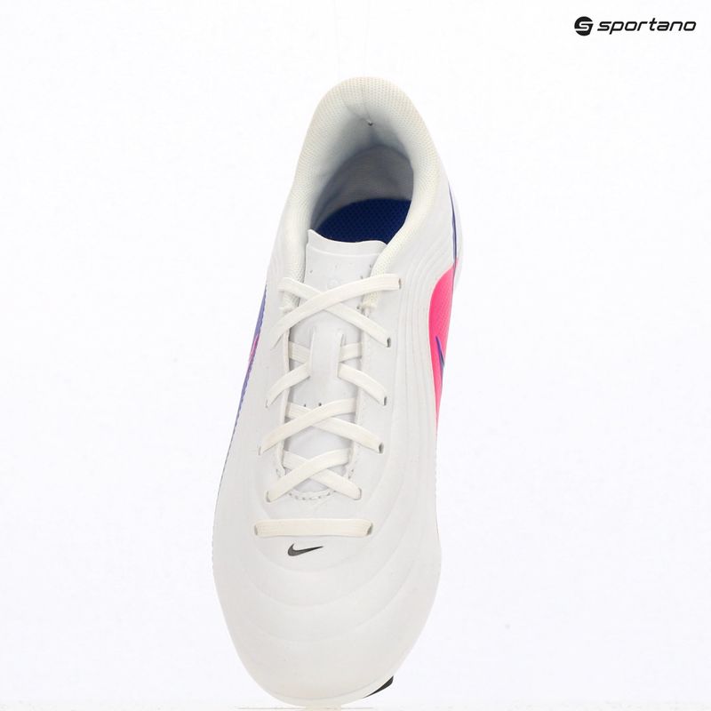 Кросівки футбольні дитячі Nike Tiempo Maestro Club Jr FG/MG white/racer blue/pink blast/black 19