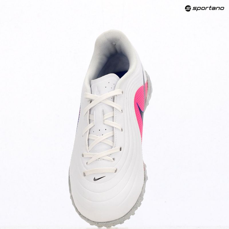Кросівки футбольні дитячі Nike Tiempo Maestro Club Jr TF white/racer blue/pink blast/black 18