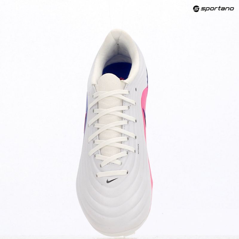 Кросівки футбольні чоловічі Nike Tiempo Maestro Academy FG/MG white/racer blue/pink blast/black 19
