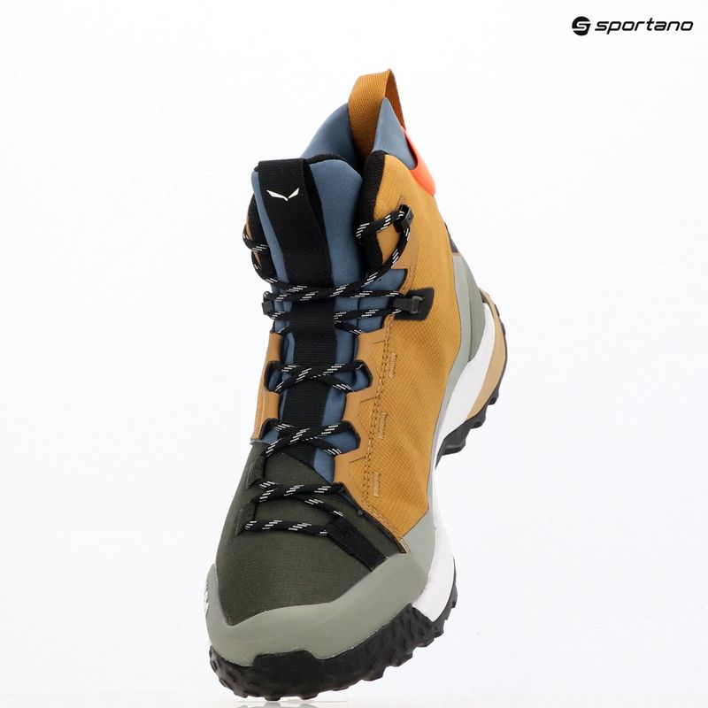 Черевики трекінгові чоловічі Salewa Puez 2 Mid Ptx golden brown/shadow 16