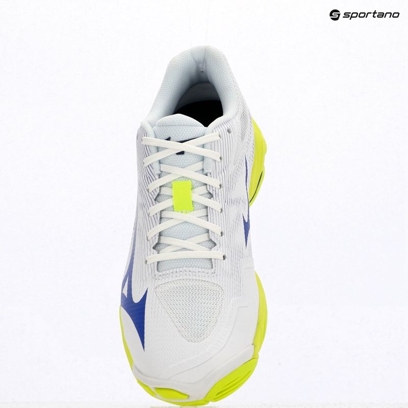 Кросівки волейбольні Mizuno Wave Lightning Pro white/lighting yellow/dazzling blue 12