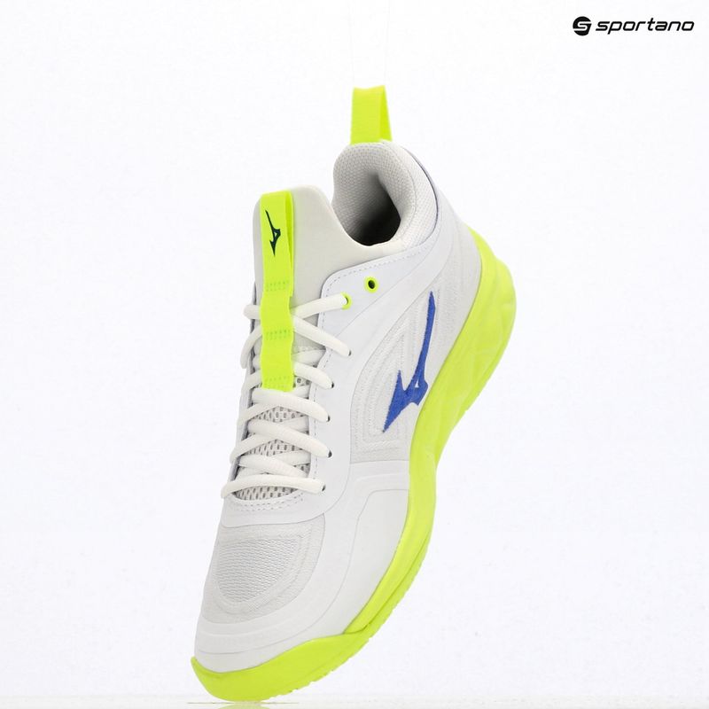 Кросівки волейбольні Mizuno Wave Luminous 3 white/lightning yellow/dazzling blue 4