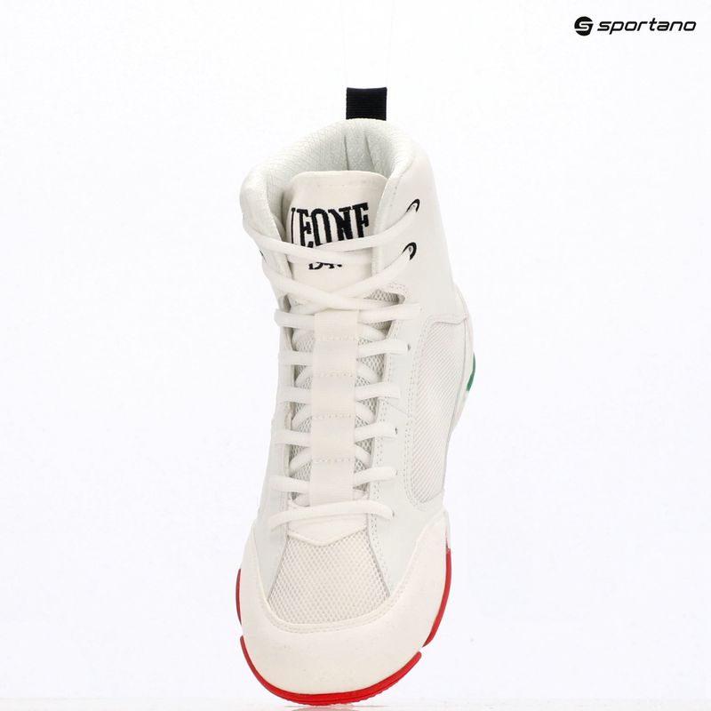 Кросівки боксерські LEONE 1947 Premium black/lime/blue/white 3