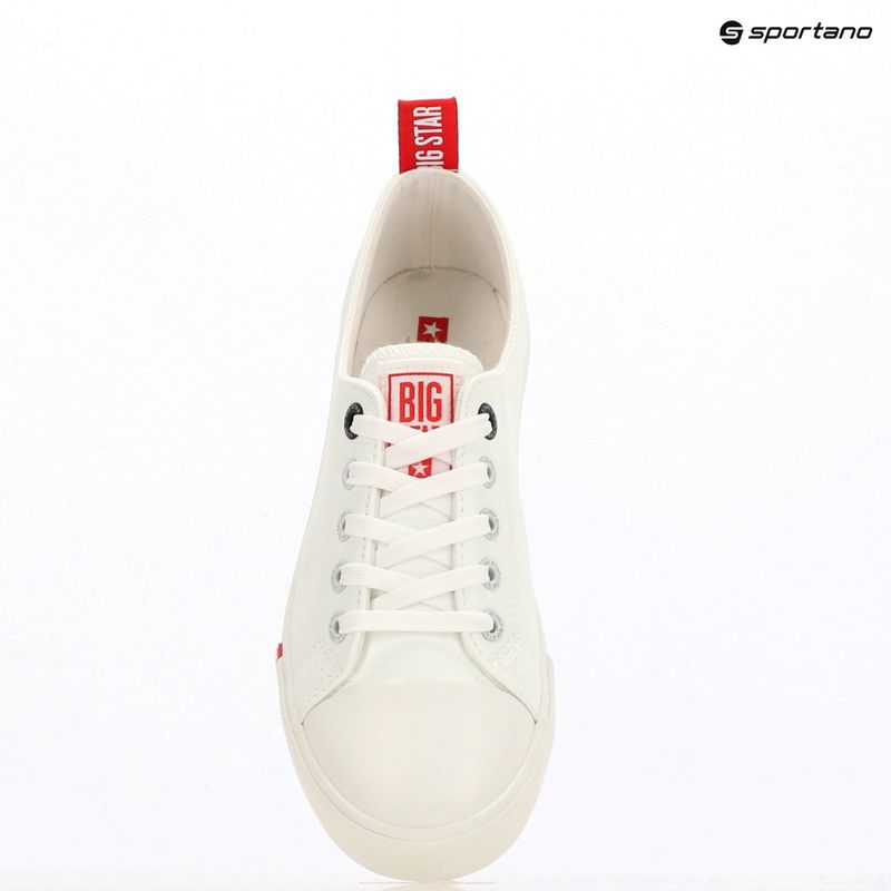 Кеди жіночі BIG STAR  GG274005 white/red 9