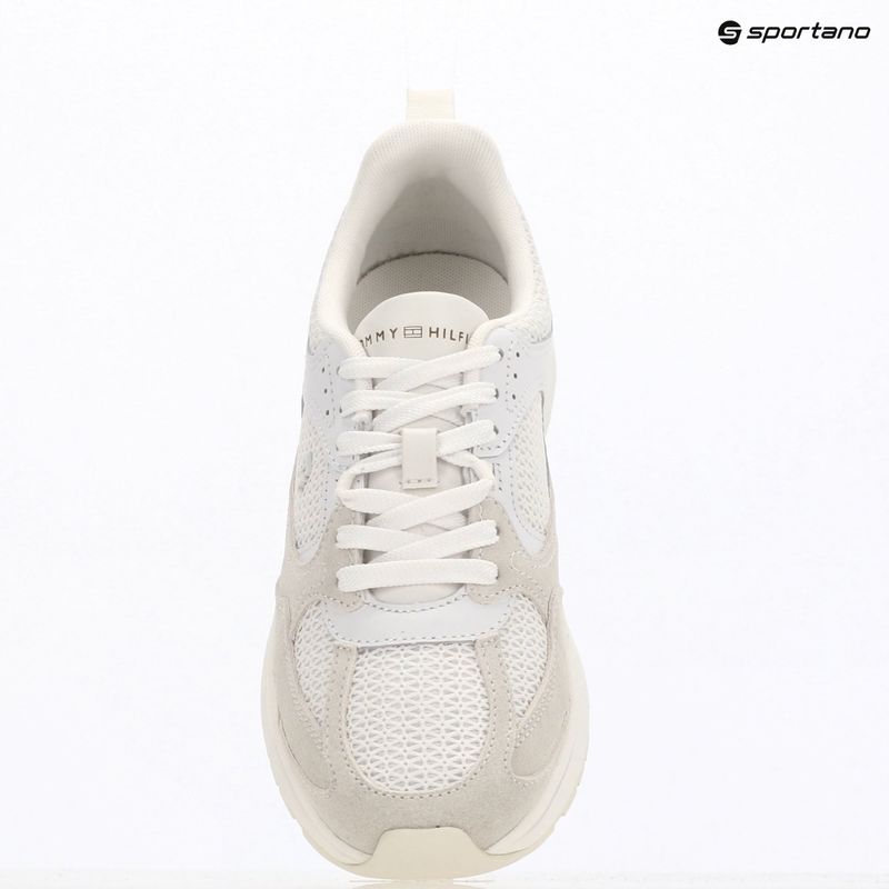 Кросівки жіночі Tommy Hilfiger Mix Material Runner white/ecru 9