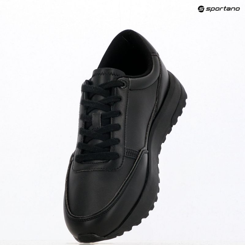 Кросівки чоловічі Calvin Klein HM0HM02146 City Runner Laceup Leather triple black 9