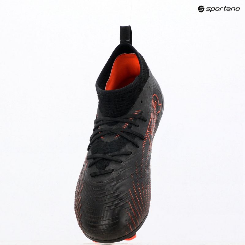 Кросівки футбольні дитячі PUMA Future 9 Match FG/AG Jr puma black/glowing red/strong grey 11