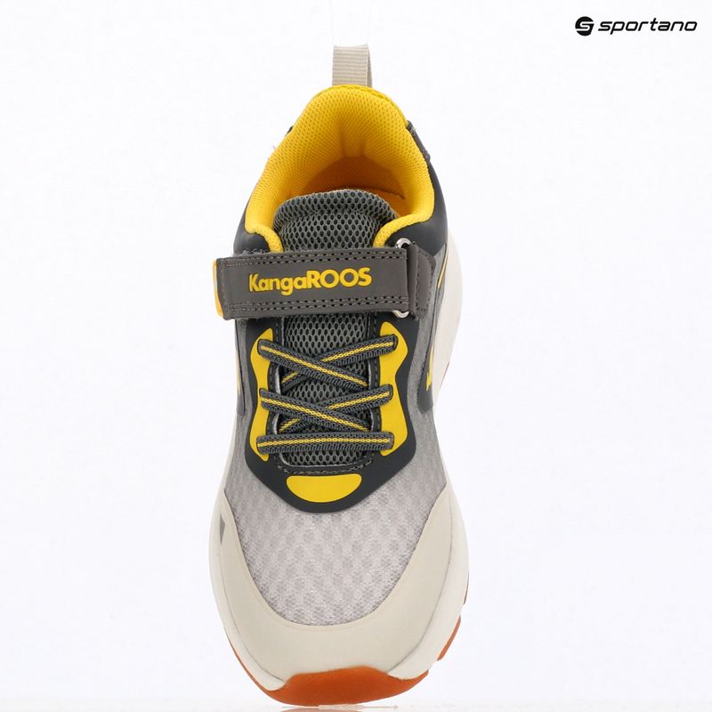 Кросівки дитячі KangaROOS KB-Pang EV vapor grey/neon yellow 9