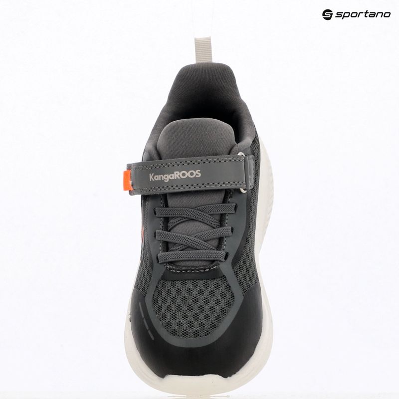 Кросівки дитячі KangaROOS K-RDI Pebble EV steel grey/neon orange 11