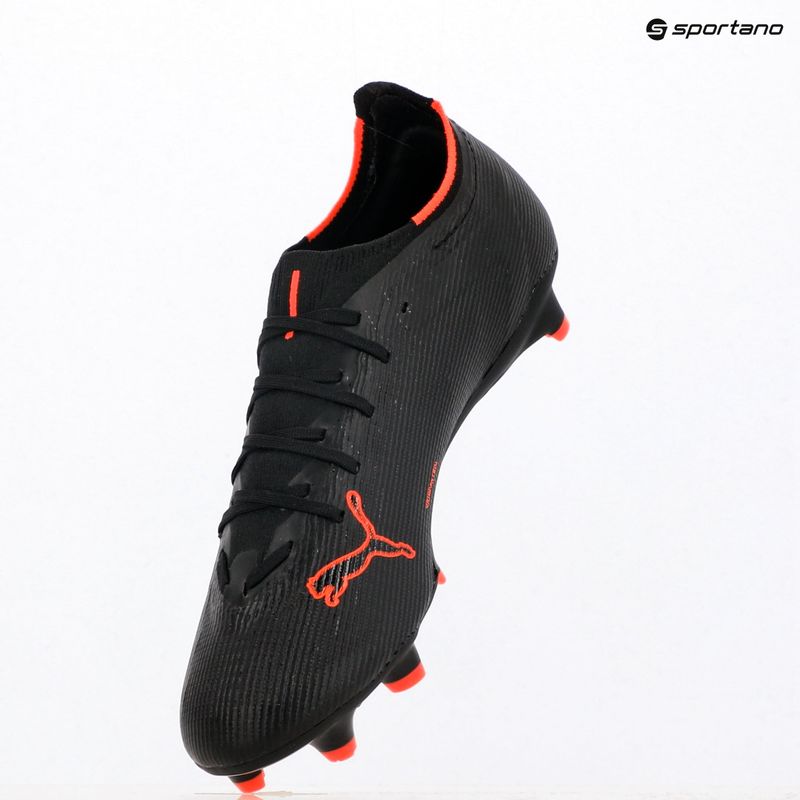 Кросівки футбольні PUMA Ultra 6 Match FG/AG puma black/puma red 11