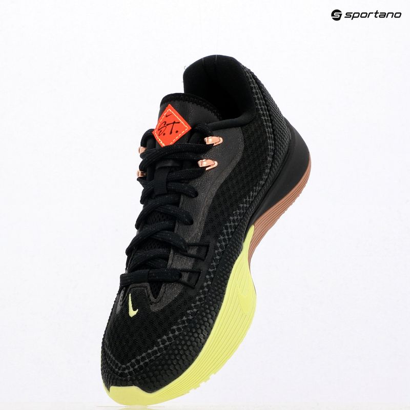 Кросівки баскетбольні чоловічі Nike Street Flare black/light lemon twist/desert dust/black 9
