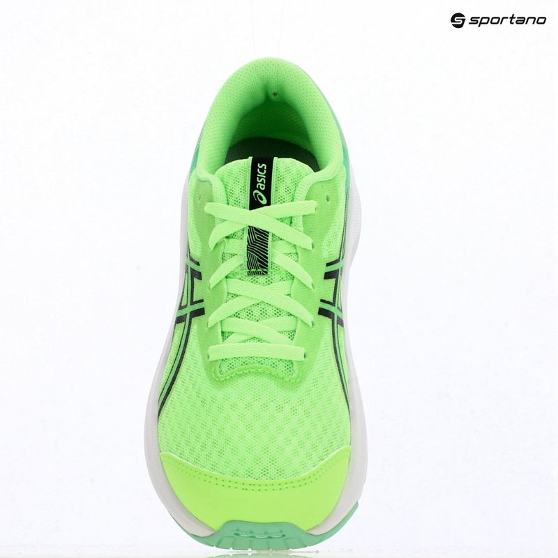Кросівки для бігу дитячі ASICS Patriot 14 GS iluminate green/black 9