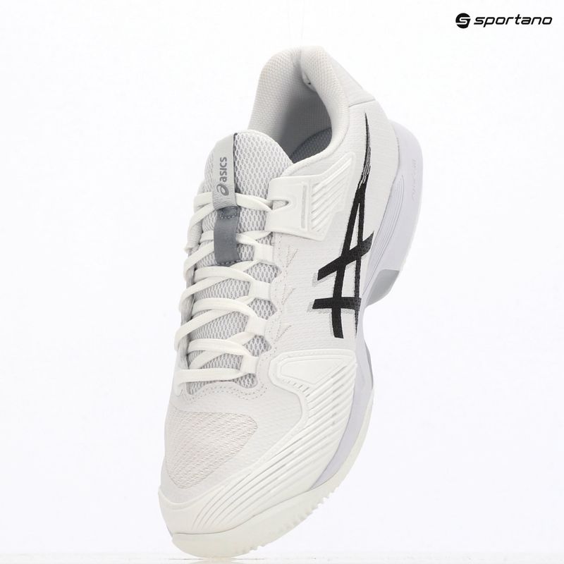 Кросівки тенісні чоловічі ASICS Solution Speed FF 4 Clay white/black 16
