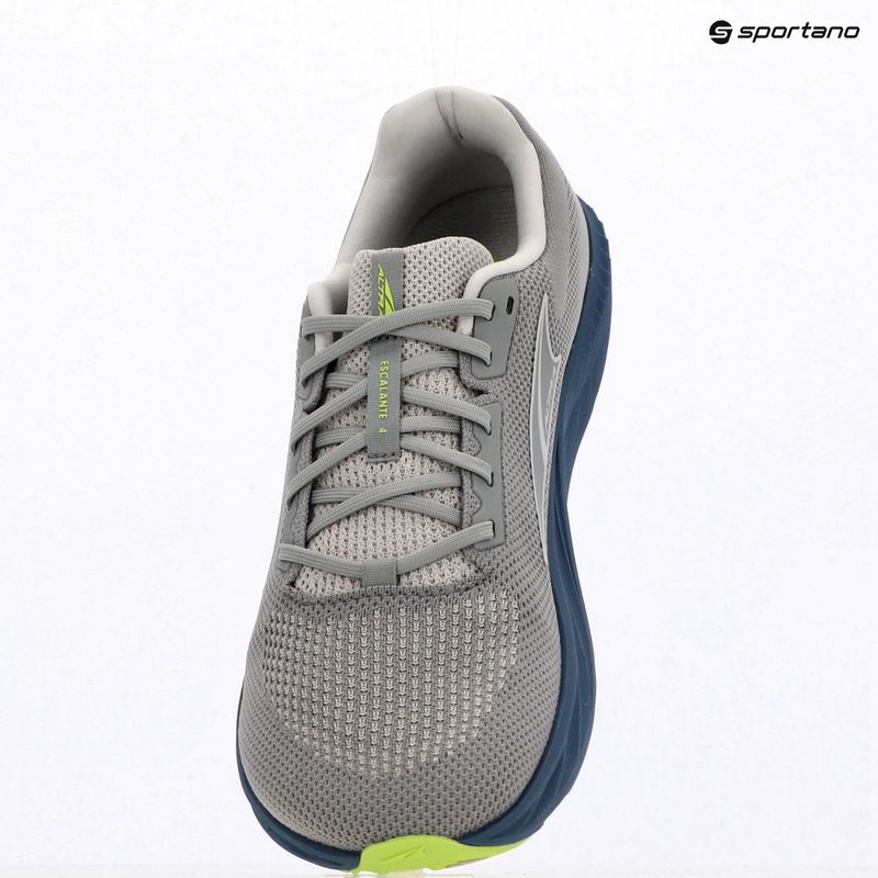 Чоловічі бігові кросівки Altra Escalante 4 gray/lime 9