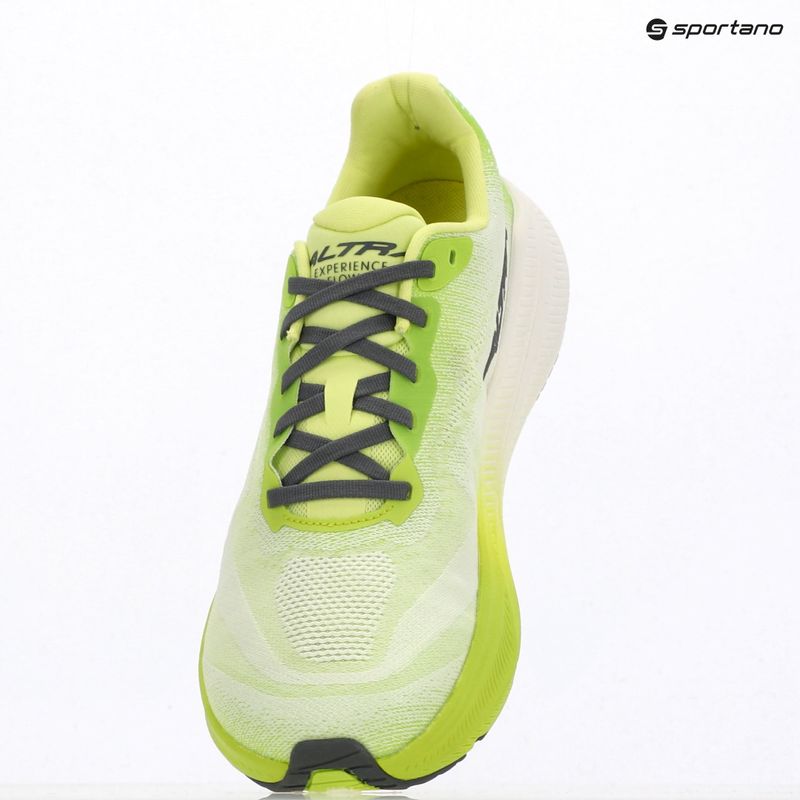Кросівки для бігу чоловічі Altra Experience Flow 3 white/lime 9