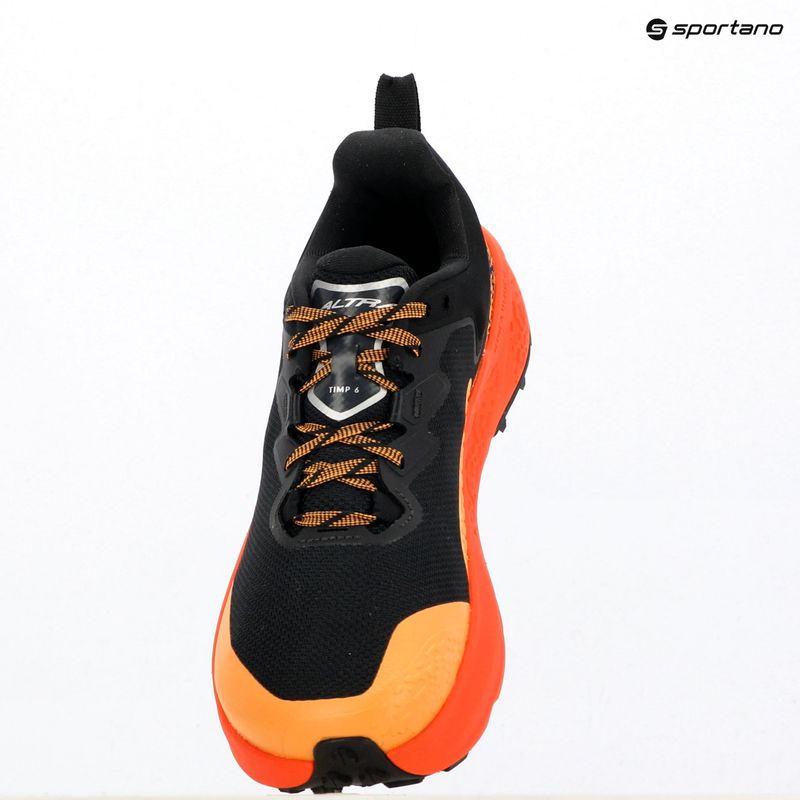Кросівки для бігу чоловічі Altra Timp 6 black/orange 10