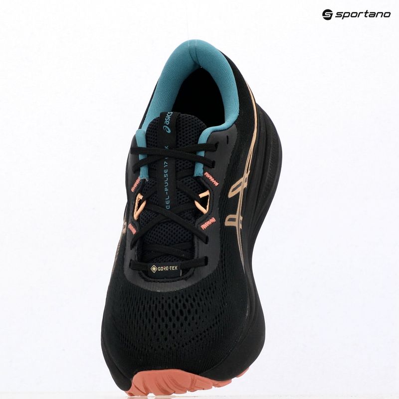 Кросівки для бігу жіночі ASICS Gel-Pulse 17 GTX black/apricot crush 16