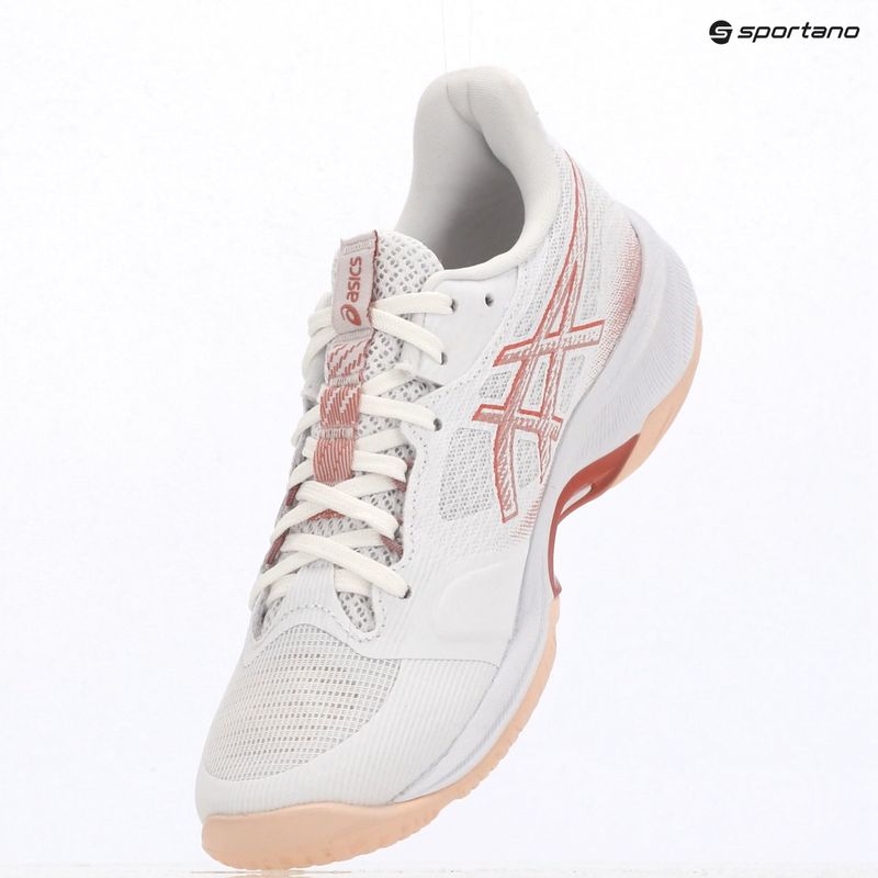 Кросівки волейбольні жіночі ASICS Netburner Ballistic FF 4 white/rose rouge 17