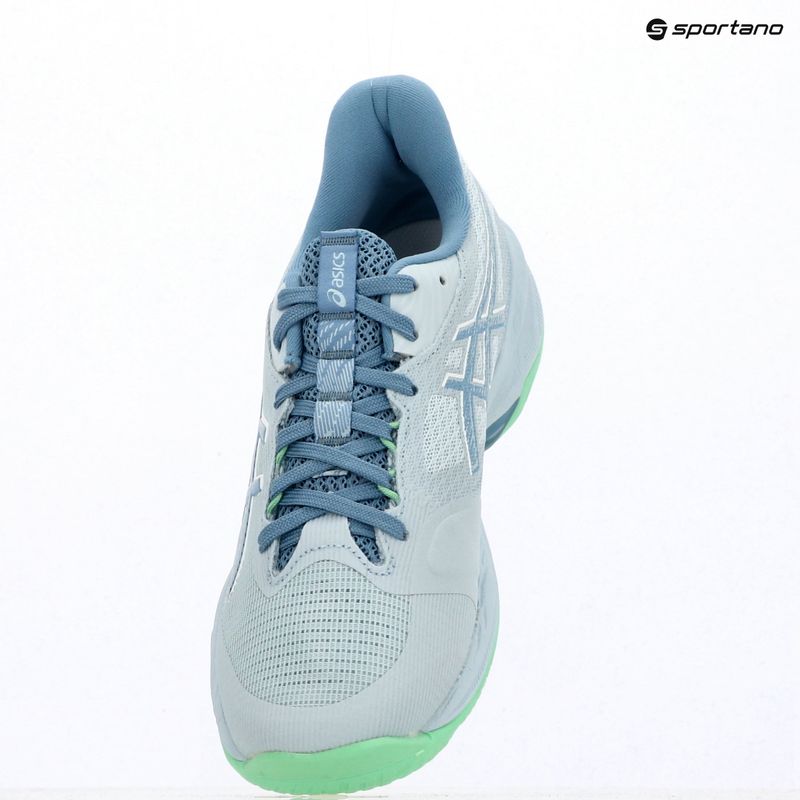 Кросівки волейбольні чоловічі ASICS Netburner Ballistic FF 4 cool grey/saba blue 17