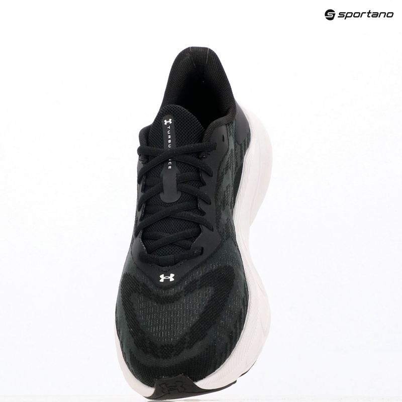 Кросівки для бігу чоловічі Under Armour Turbulance 3 black/black/metallic silver 7