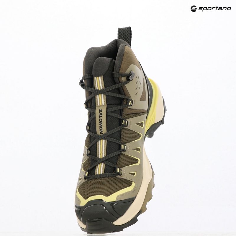 Черевики трекінгові чоловічі Salomon X Ultra 360 Edge Mid GTX olive night/aloe 9