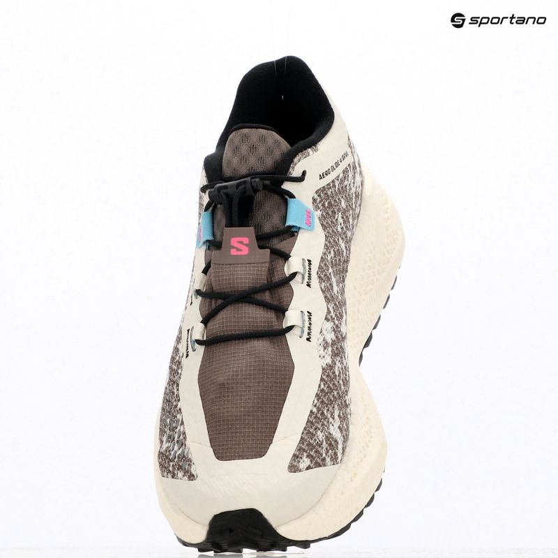 Кросівки для бігу жіночі Salomon Aero Glide 4 GRVL vanilla ice/black iron 11