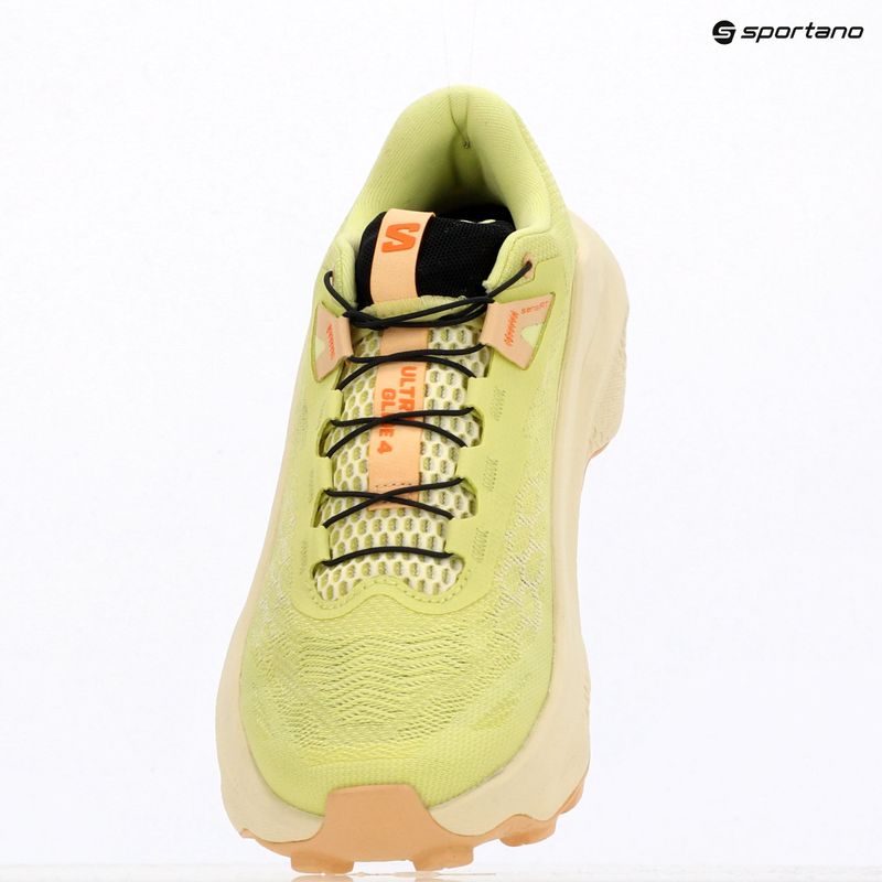 Кросівки для бігу жіночі Salomon Ultra Glide 4 sunnylime/transpyellow/almondcream 8