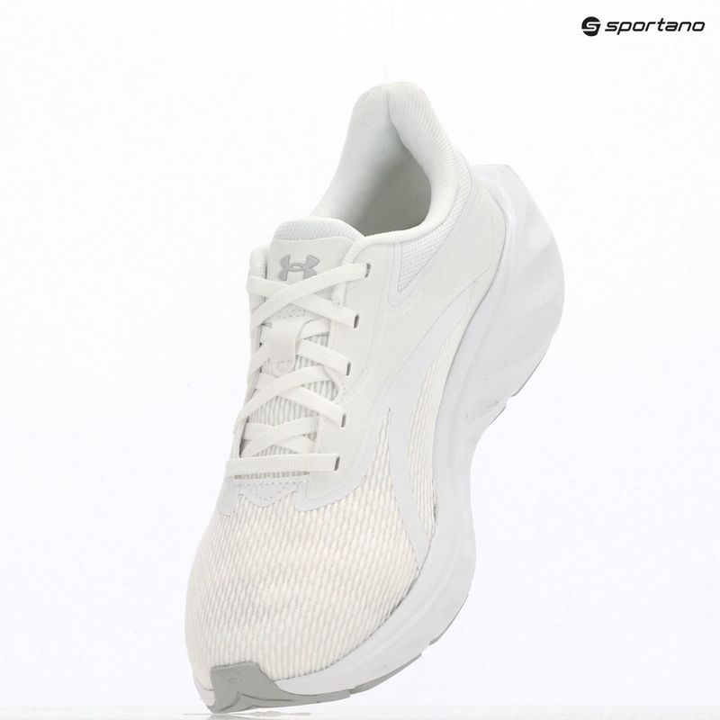 Кросівки для бігу жіночі Under Armour Ascend white/black/distant gray 11
