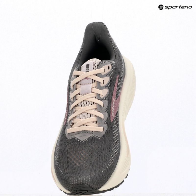 Кросівки для бігу жіночі Brooks Ghost 17 poppy seed/pink/bluewash 10
