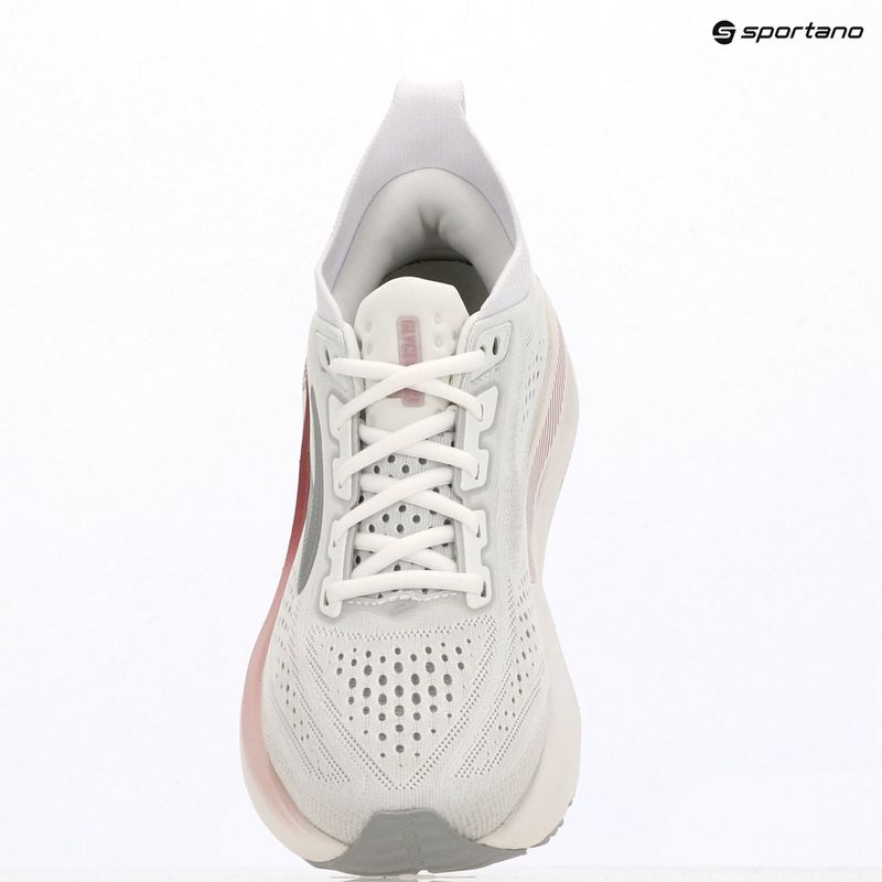 Кросівки для бігу жіночі Brooks Glycerin GTS 23 white/harbor mist/metallic 6